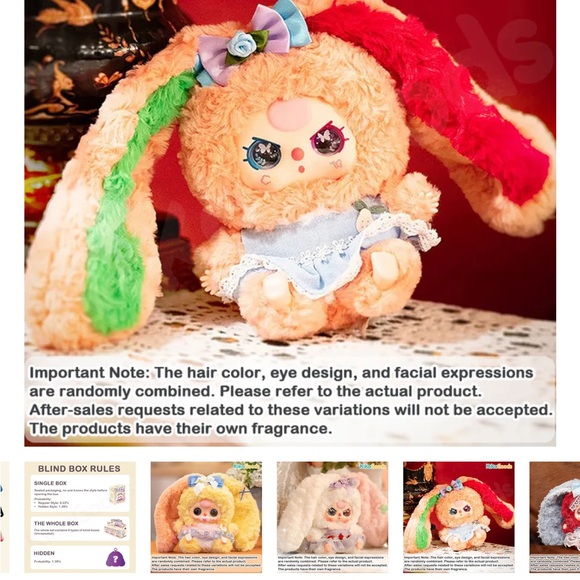 ** New Blind Box ** Baby Three Lily Rabbit Town v4 - Picture 10 of 14